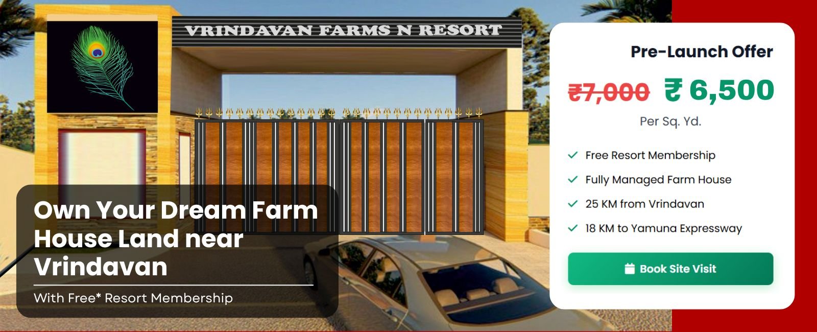 Vrindavan Farms N Resort By Brij Bhoomi Farms & Resort Pvt Ltd